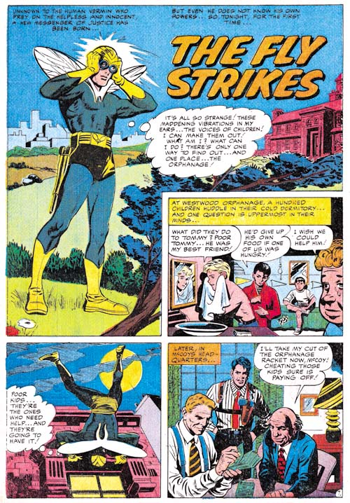 Adventures of the Fly #1 “The Fly Strikes”